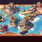 Treasure Island world map