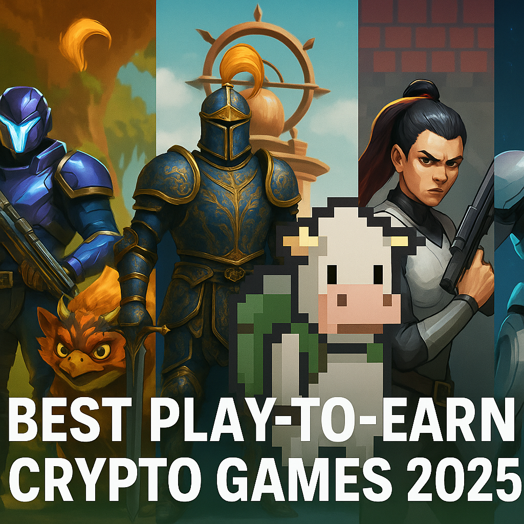 5 Best Play-to-Earn Crypto Games 2025